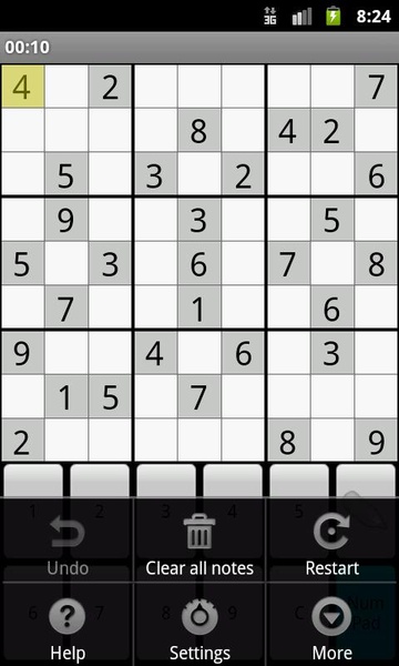 Classic Sudoku - Preview 2