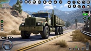 Army Cargo Driver Truck Game screenshot 2