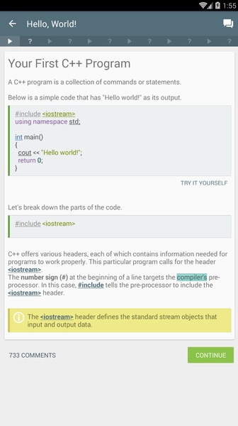SoloLearn - Preview 10
