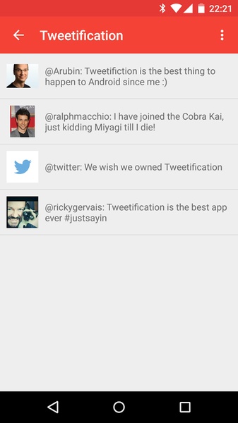 Tweetification - Preview 4