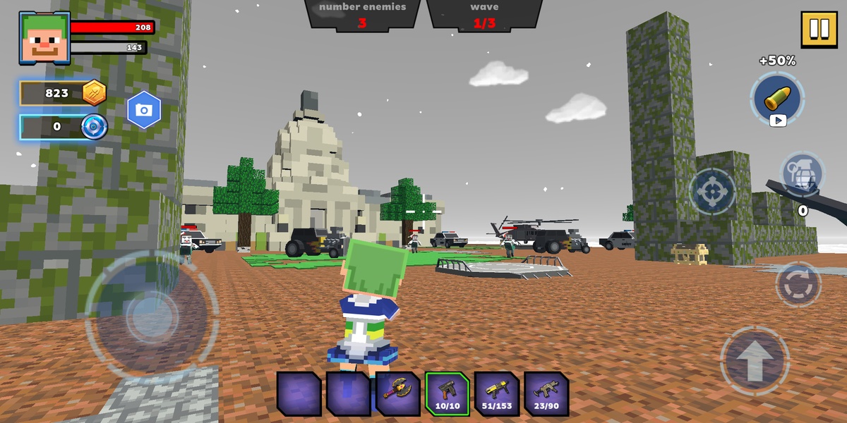 Fire Craft: 3D Pixel World - Preview 13