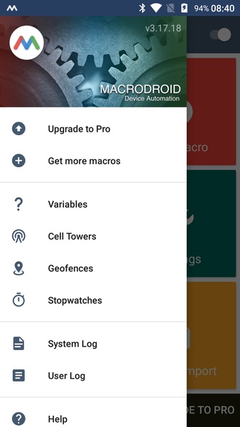 MacroDroid - Preview 13