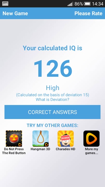 Mensa IQ Test - Preview 1