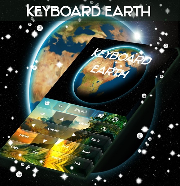 Earth HD GO Keyboard - Preview 1