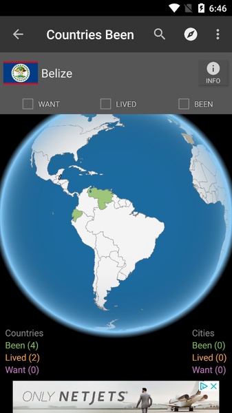 Countries Been - Preview 5