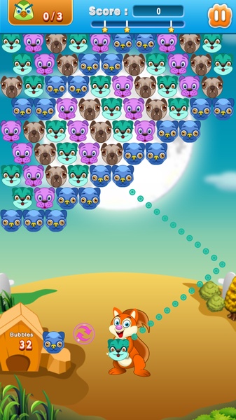 Cute Dogs Bubble Shooter - Preview 2