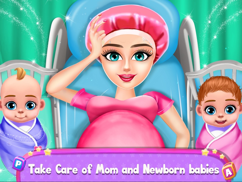 Pregnant Mom And Twin Baby Care - Preview 1