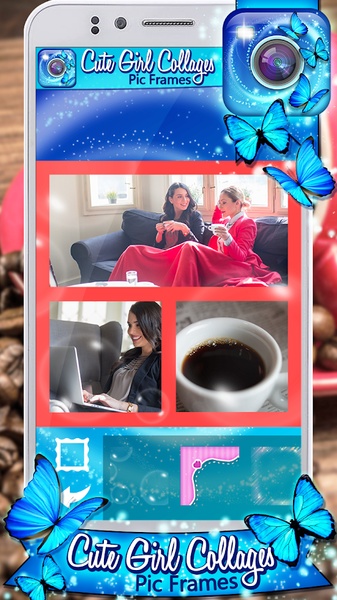 Cute Girl Collages Pic Frames - Preview 3