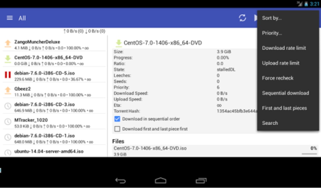 qBittorrent Client - Preview 14