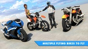 Flying Bike Game Stunt Racing screenshot 1