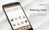 DrawingNote LINELauncher theme screenshot 5