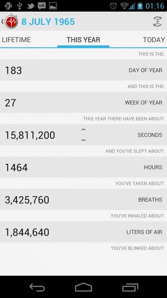 Life Calculator - Preview 3