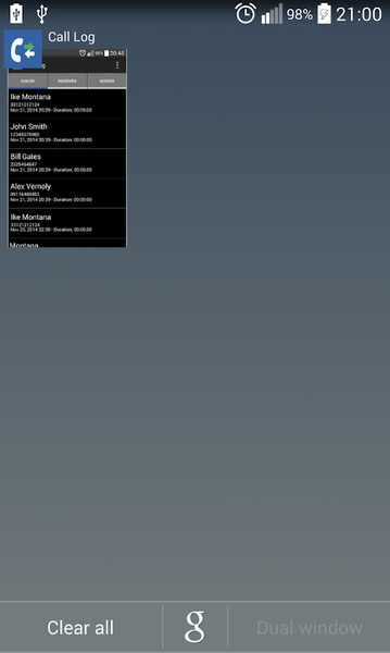 Call Log - Preview 1