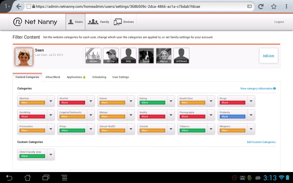 Net Nanny Parental Controls Browser - Preview 9