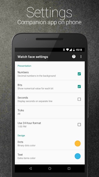 Elegant Binary Watch Face - Preview 6