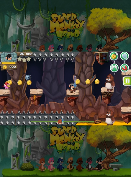 Jungle Adventure Monkey Run - Preview 12