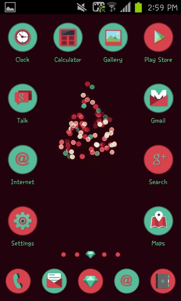 Merry christmas Go Launcher EX - Preview 4