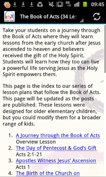 Sunday School Lessons - Preview 3