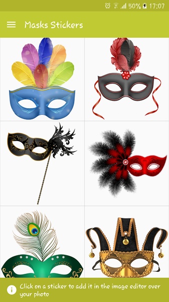 Masks Stickers - Preview 4