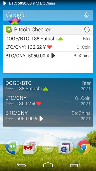 Bitcoin Checker - Preview 4