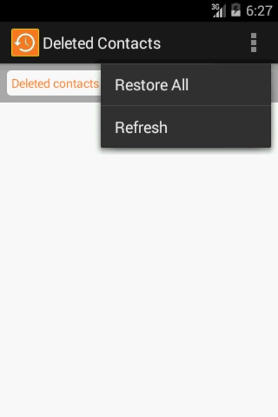 Restore Contacts - Preview 1