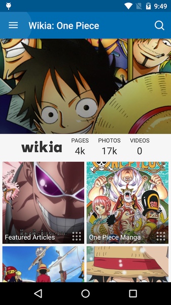 One Piece Mobile Apps, One Piece Wiki