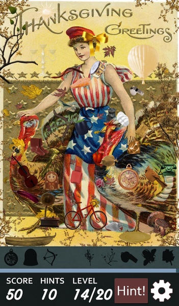 Hidden Object - Happy Thanksgiving Free - Preview 3