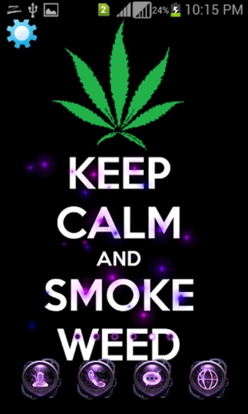 Weed Marijuana Live Wallpaper - Preview 8