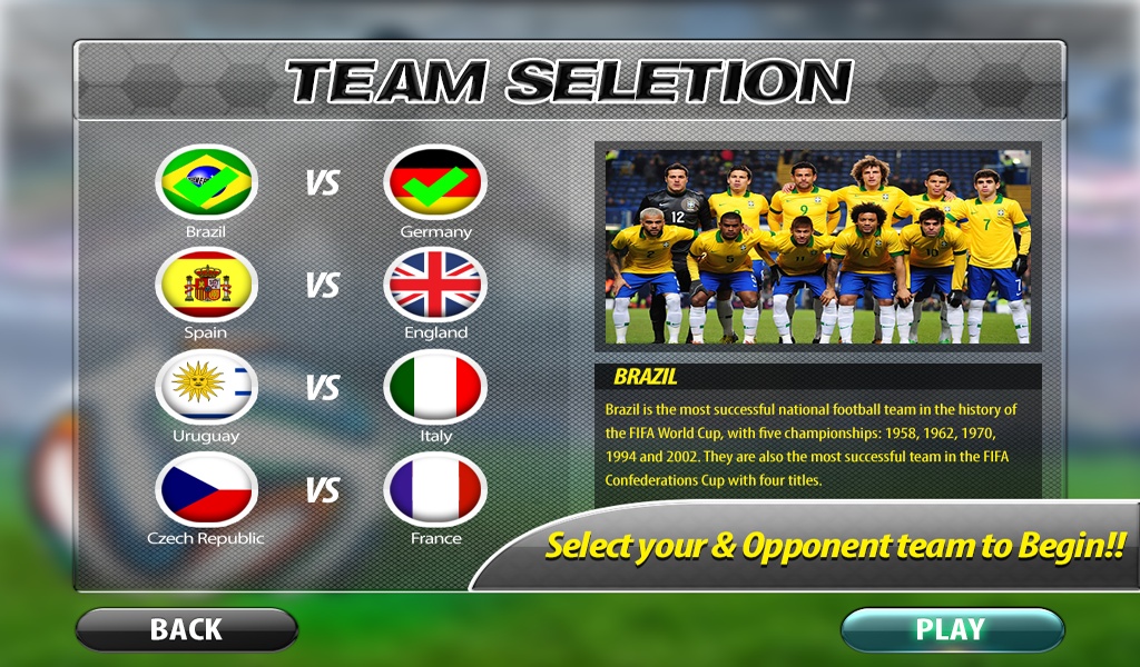 FOOTBALL WC 2014- Soccer Stars - Preview 5