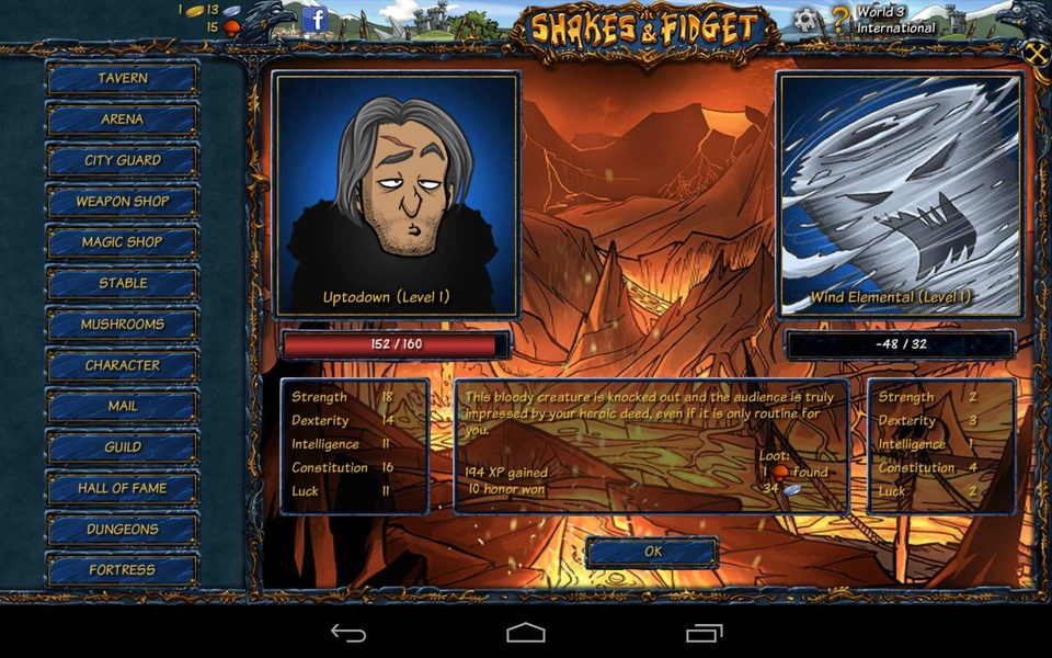 Shakes and Fidget - Preview 1