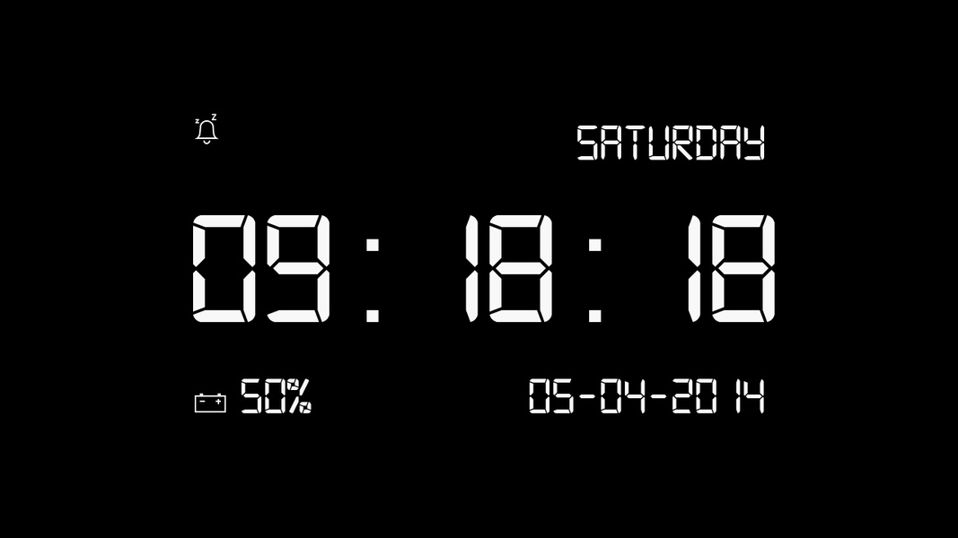 Dock Station Digital Clock - Preview 1
