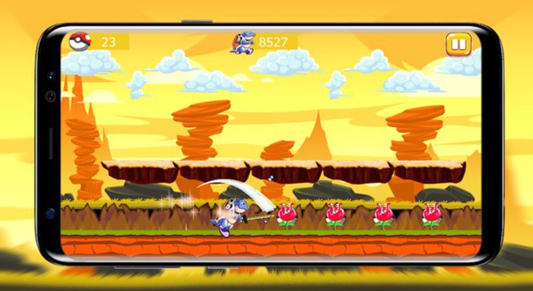 Blastoise Adventure Run game - Preview 2
