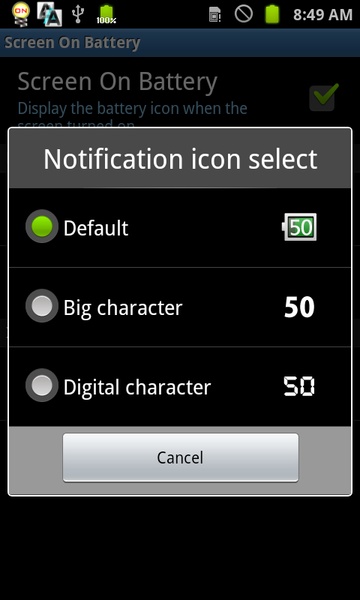 Screen On Battery - Preview 2