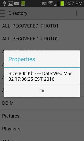 Recovery File Browser - Preview 2