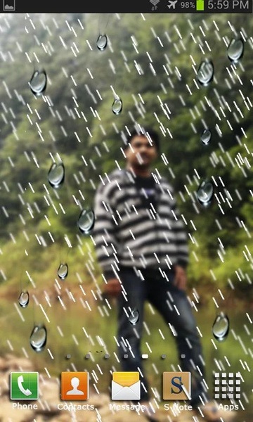 My Photo Rain Live Wallpaper - Preview 7