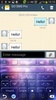 GO Keyboard Galaxy Theme screenshot 7