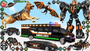 Ambulance Dog Robot Car Game screenshot 9