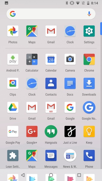 Lean Launcher - Preview 2