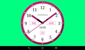 Color Analog Clock-7 screenshot 2