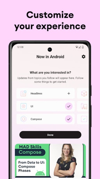 Now in Android - Preview 5