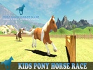 Pony Horse Kids Race 3D screenshot 8