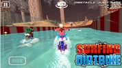 Surfing Dirt Bike Race - Dirt bike Diving Stunt screenshot 8