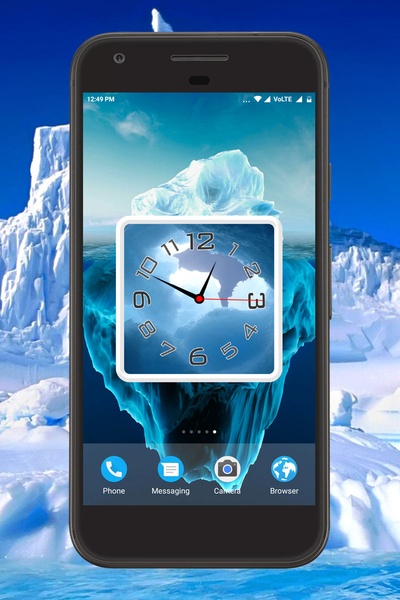 Ice Clock Live Wallpaper - Preview 4