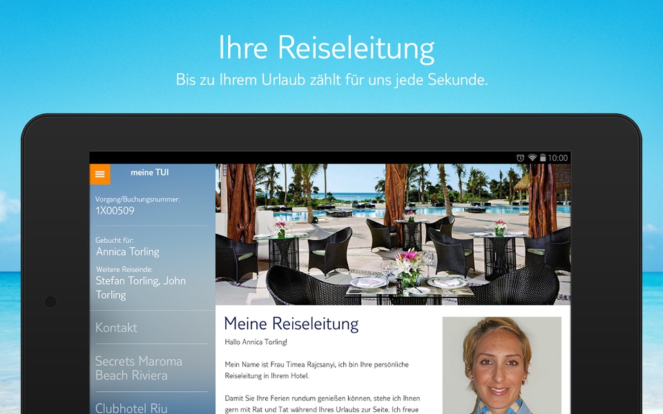 Meine TUI Tablet - Preview 2