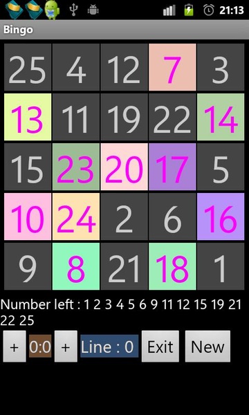 Bingo multiplayer game - Preview 3