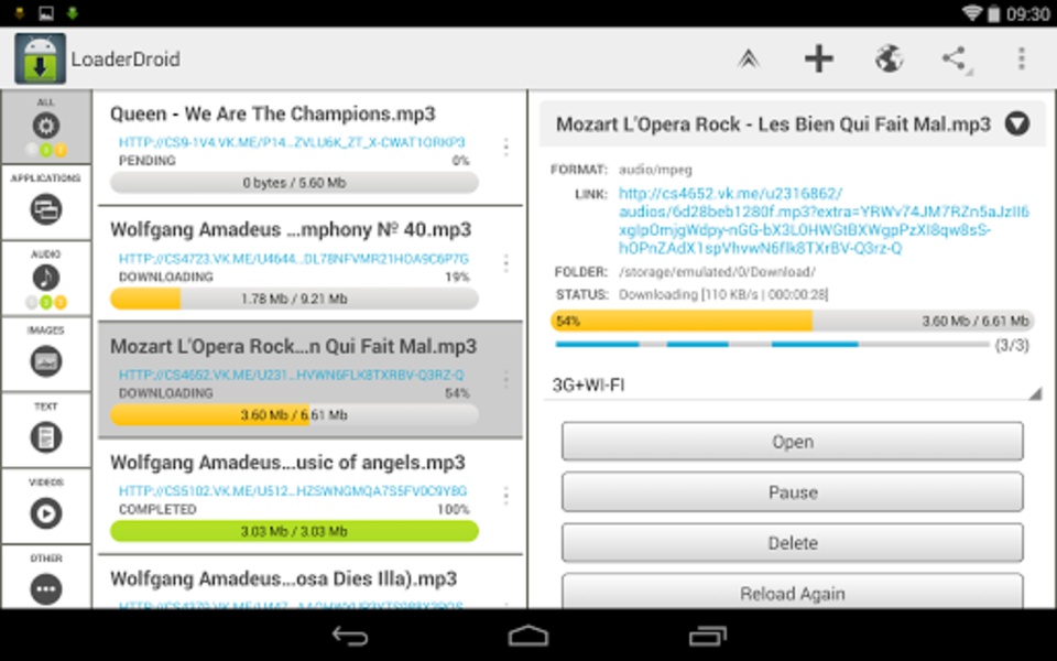 LoaderDroid - Preview 2