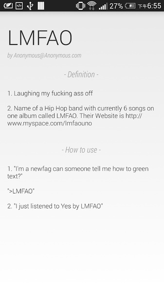 Urban Slang Dictionary - Preview 1
