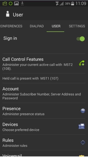 OpenScape Mobile - Preview 7