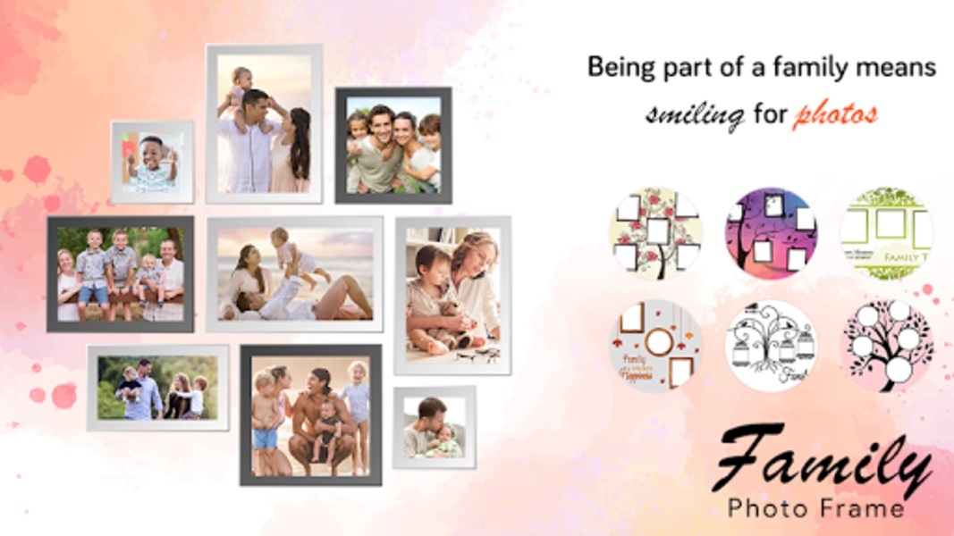 Family Photo Frame - Preview 4