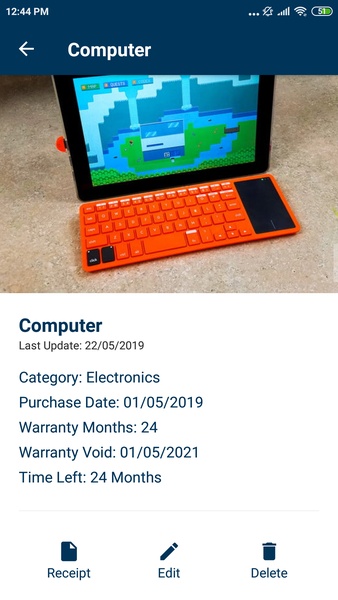 Warranty Keeper - Preview 4